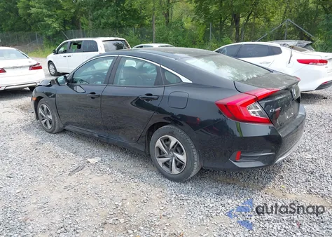 2019 Honda Civic Lx из США, поврежденный, VIN 2HGFC2F69KH524935